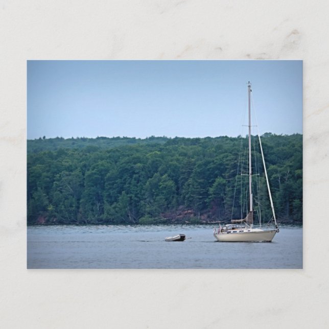 Das Segelleben Postkarte (Vorderseite)