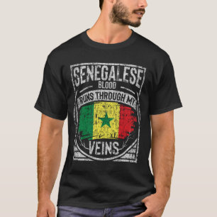 Das senegalesische Blut fließt durch meine Venen T-Shirt