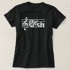 "Das sesh" der Frauen musikalische Skala T-Shirt