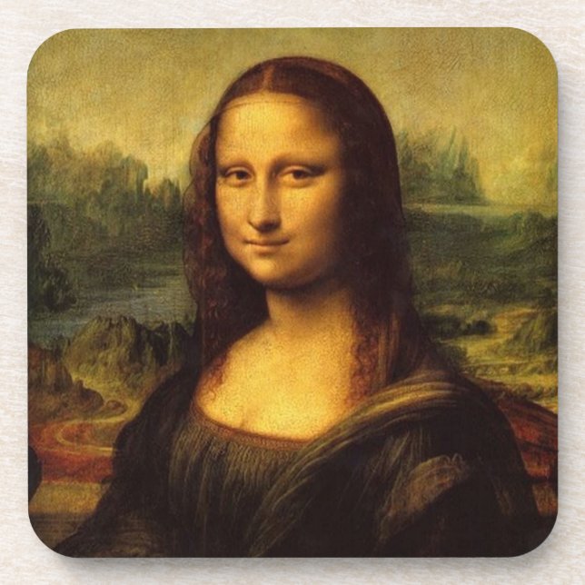 Das Set des Untersetzer Mona Lisa (Vorderseite)
