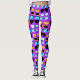 DAS SEYEWARE-MUSTER LEGGINGS