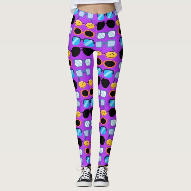 DAS SEYEWARE-MUSTER LEGGINGS (Vorderseite)