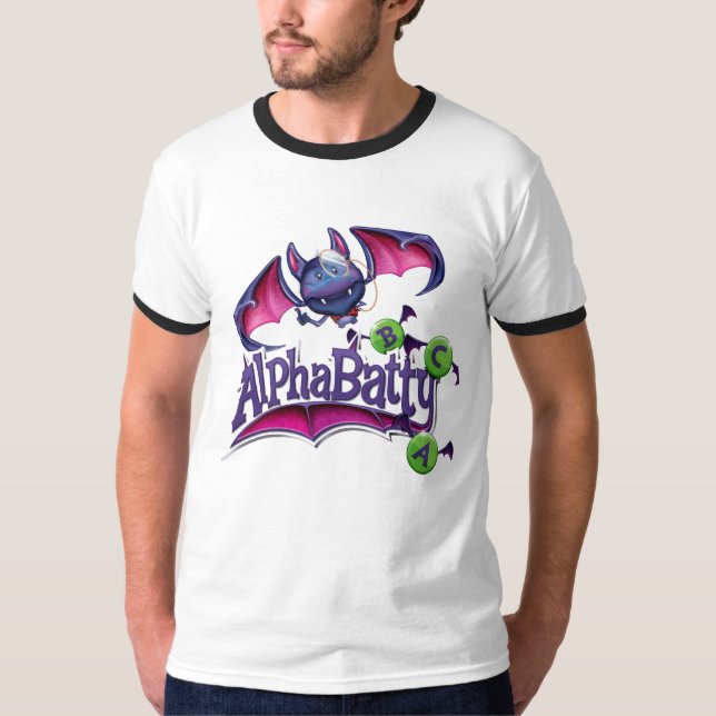 Das Shirt der Alpha Batty Männer (Vorderseite)