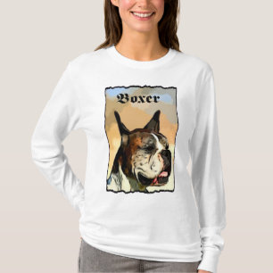 Das Shirt der Boxerhundefrauen
