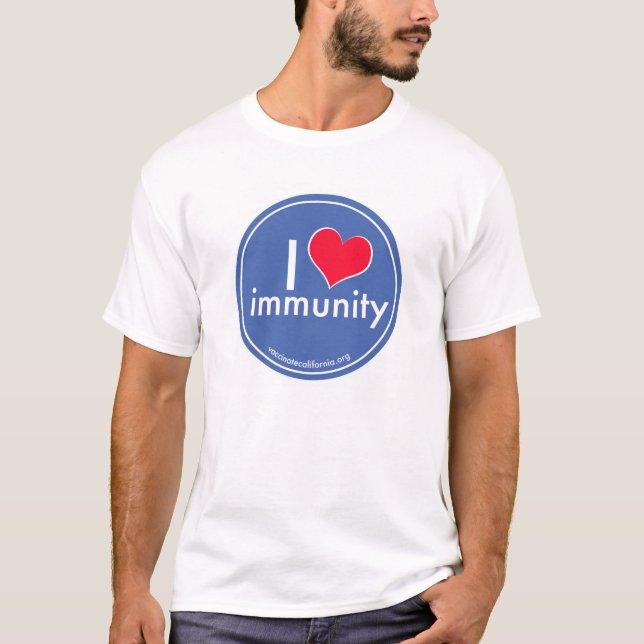 Das Shirt der Proimpfmänner (Vorderseite)