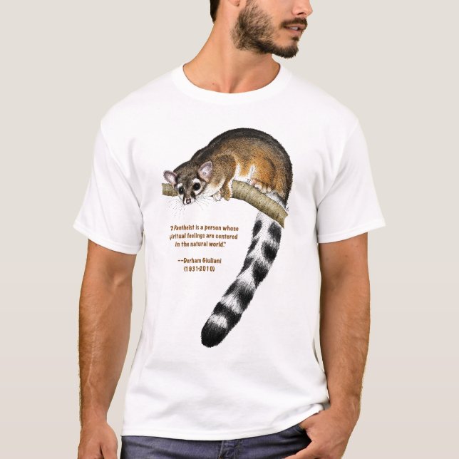 Das Shirt der Ring angebundenen Katzen-Männer (Vorderseite)