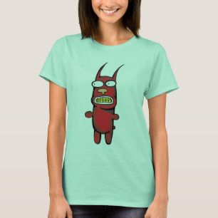 Das Shirt der roten Monsterfrauen