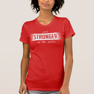 Das Shirt der stärkeren an Innere-Frauen