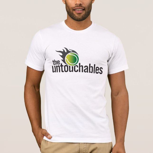Das Shirt der Untouchables-Tennis-Team-Männer (Vorderseite)