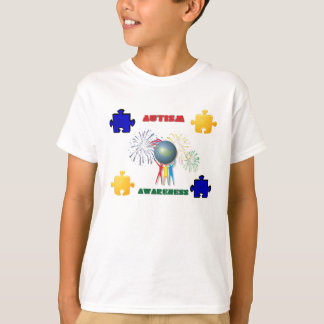 Das Shirt des Autismus-Bewusstseins-Kindes