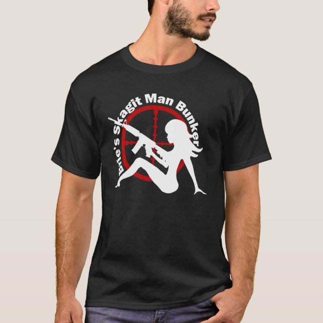 Das Shirt des Mann-Bunker-Mannes (Vorderseite)