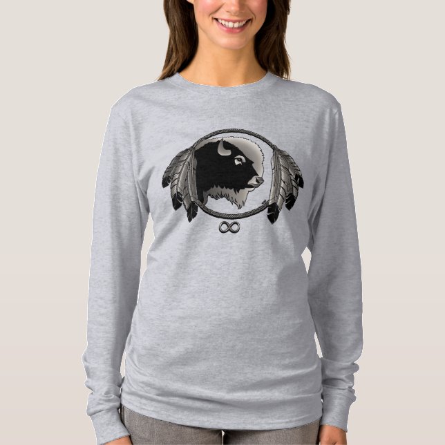 Das Shirt "Frauen-Plus-Größe" der ersten Nation (Vorderseite)