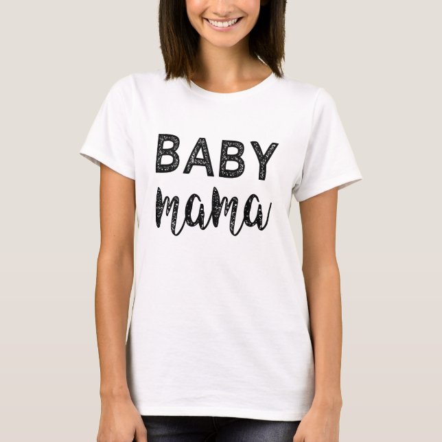Das Shirt lustiger Frauen Baby-Mutter (Vorderseite)