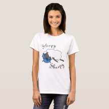 Das Shirt schläfriger Sheepy Frauen