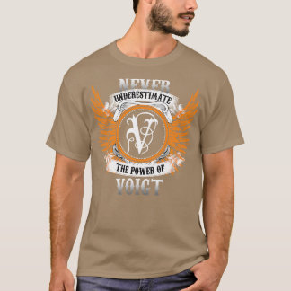 Das Shirt von Voigge Name unterschätzt den Power v