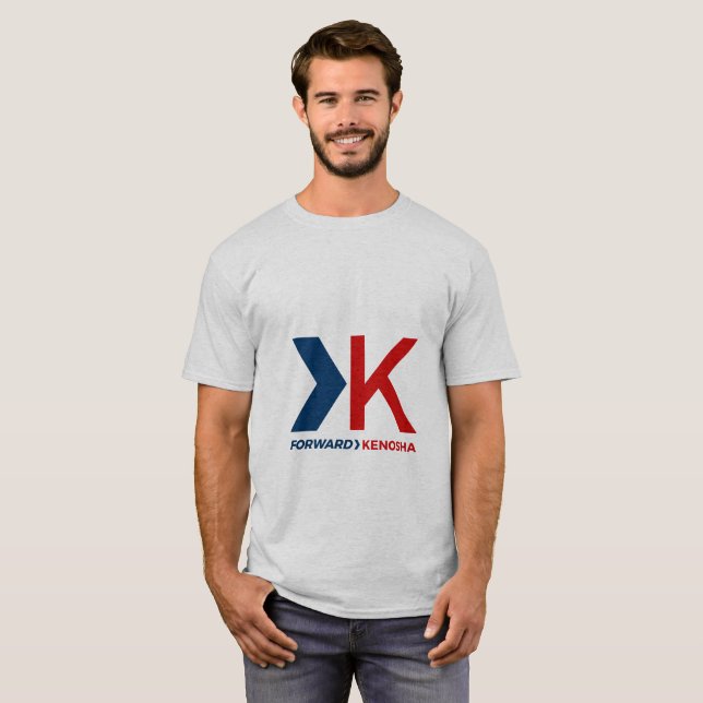 Das Shirt VorwärtsKenosha Männer (Vorne ganz)