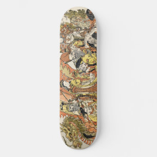 Das sieben Göttliche Glück im Schatzboot Skateboard