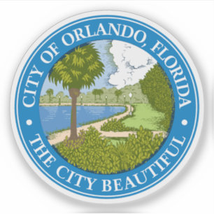 Das Siegel Orlando, Florida Aufkleber