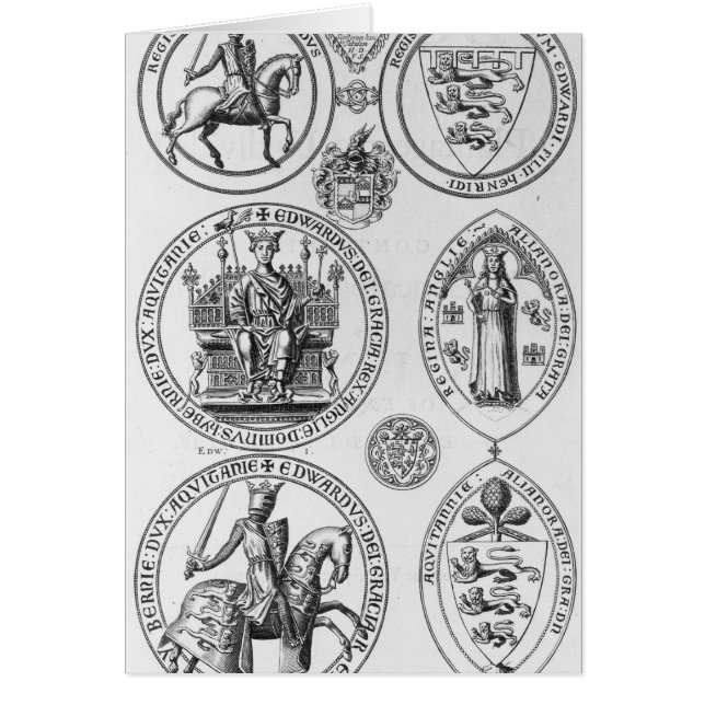 Das Siegel von Edward I (Vorne)
