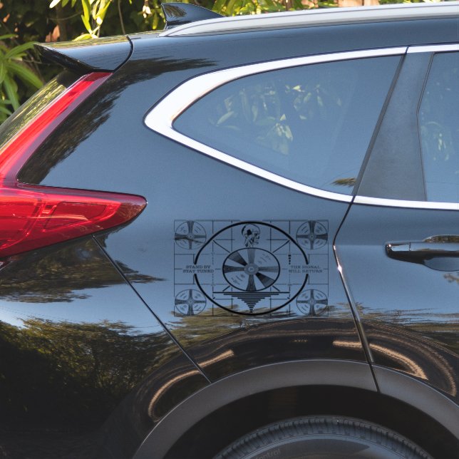 Das Signal wird zurückkehren Aufkleber (Auto Seite)