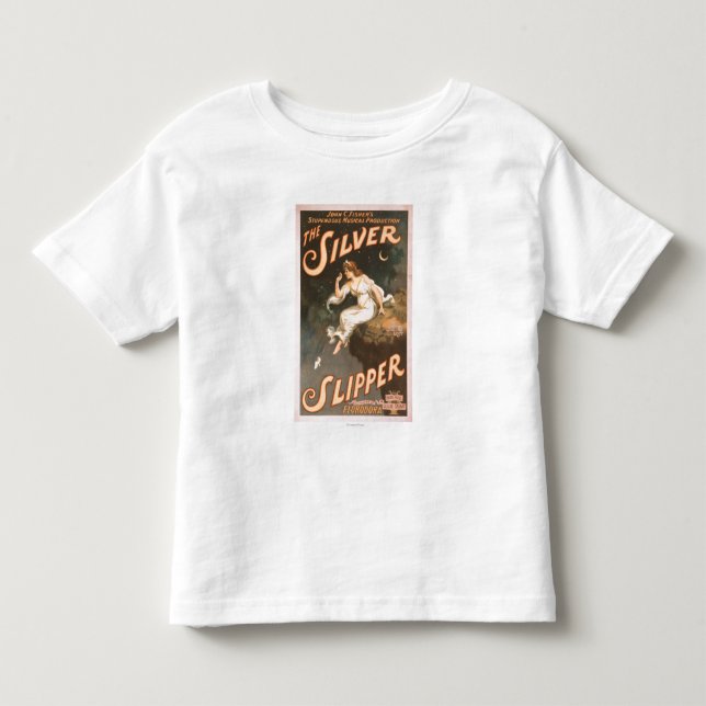 Das silberne Pantoffel-musikalisches Kleinkind T-shirt (Vorderseite)