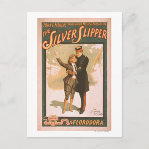 Das Silver Slipper Musical Theatre Poster #1 Postkarte