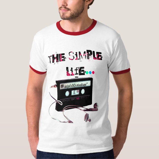 Das Simpleness von Musik T-Shirt (Vorderseite)