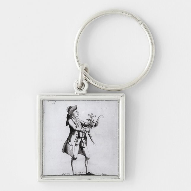 Das Simpling Makkaroni Schlüsselanhänger (Vorne)