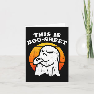Das sind ein paar Booblätter Ghost Halloween Girls Karte