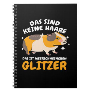 Das Sind Keine Haare Das Ist Meerschweinchen Notizblock