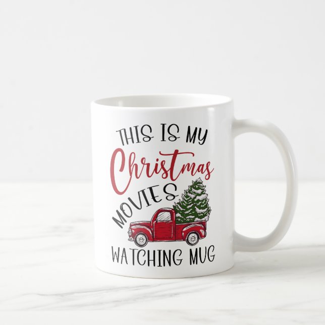 Das sind meine Weihnachtsfilme, die Tasse sehen (Rechts)