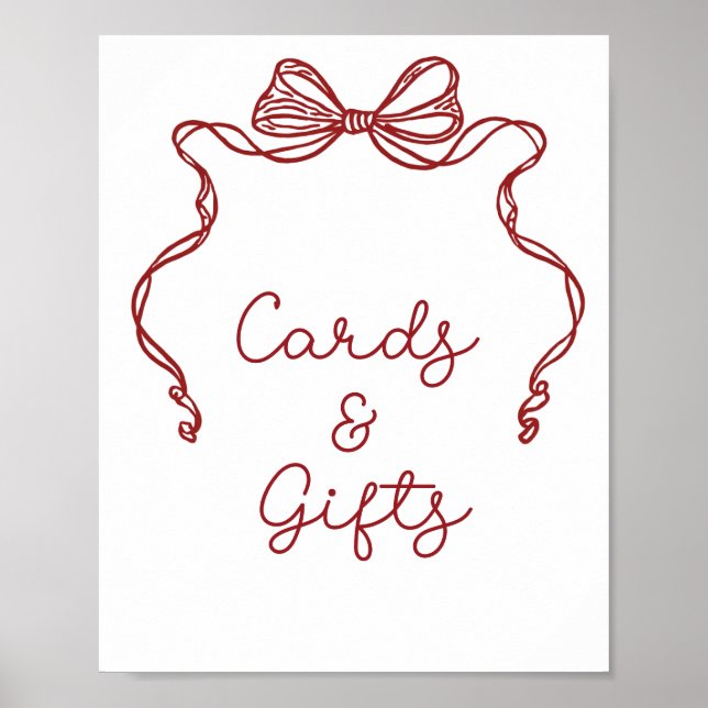 Das sind noch mehr Brautparty Cards & Gifts Poster (Vorne)