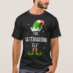 Das Skateboarding Elf Familie Matching Group Chris T-Shirt