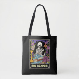 Das Skelett der Reader-Tarot-Karte Tasche