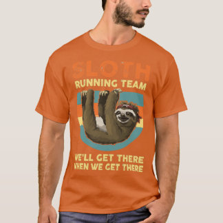 Das Sloth Running Team wird dort 1 T-Shirt