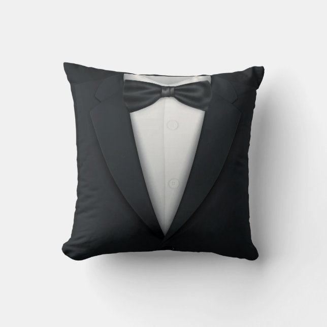 Das Smoking Tux der formalen Männer Kissen (Vorderseite)