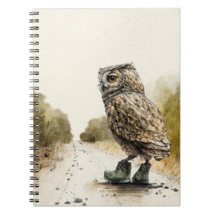 Das Solitary Walk Notebook Notizblock