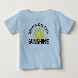 Das Sonnenscheindesign - Baby Fine Jersey T- T-shirt