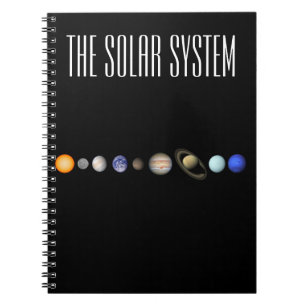 Das Sonnensystem Notizblock