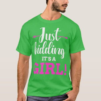 Das sonnige Geschlecht offenbart, wie es sein Part T-Shirt