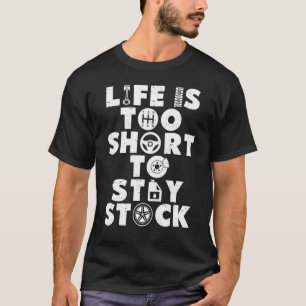 Das sonnige Leben ist zu Kurz, um KFZ-Mechanik Ble T-Shirt