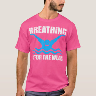 Das sonnige Schwimmeratmen ist für den schwachen S T-Shirt