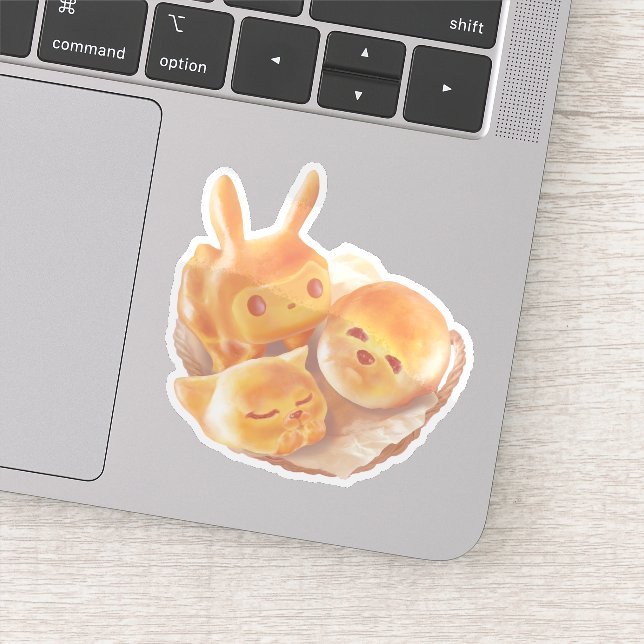 Das Soul Brot Aufkleber (Detail)