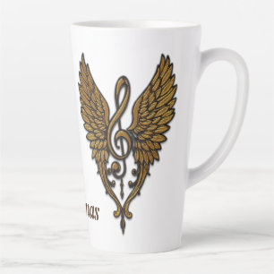Das Soul der Melodie, ein goldener Stift mit Flüge Milchtasse