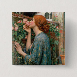 Das Soul der Rose, 1908 Button