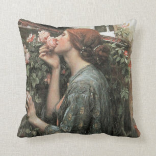 Das Soul der Rose durch Waterhouse-Kissen Kissen