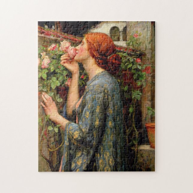 Das Soul der Rose - John William Waterhouse (Vertikal)