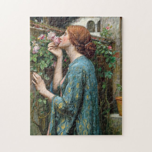 Das Soul der Rose | John William Waterhouse (Vertikal)