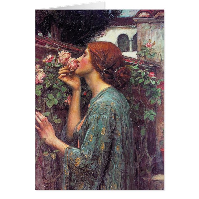 "Das Soul der Rose" von John W. Waterhouse (Vorne)
