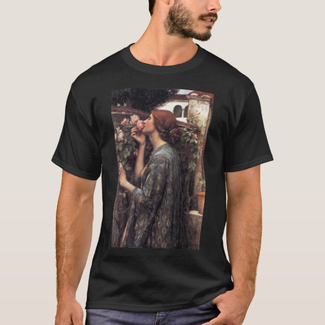 Das Soul der Rose (von John William Waterhouse) T-Shirt (Vorderseite)